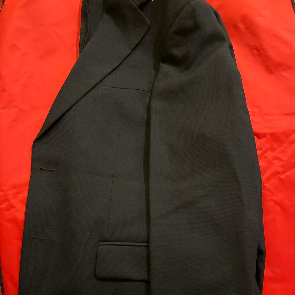 Carolina Herrera Navy Blazer